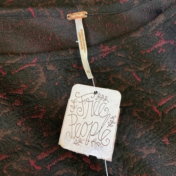 Free People Off the Shoulder Sunset Puffsleeve Mini Dress in Black, XS - Picture 10 of 13